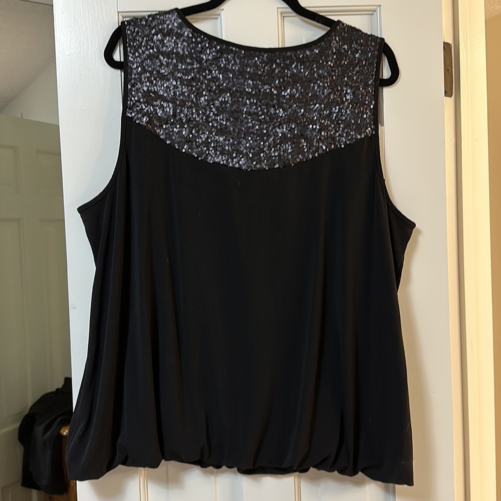 Size 3x Alfani Woman sequence tank top - Picture 2 of 3